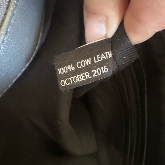 DKNY Gray Genuine Leather Bag With Handles - Picture 6 of 10